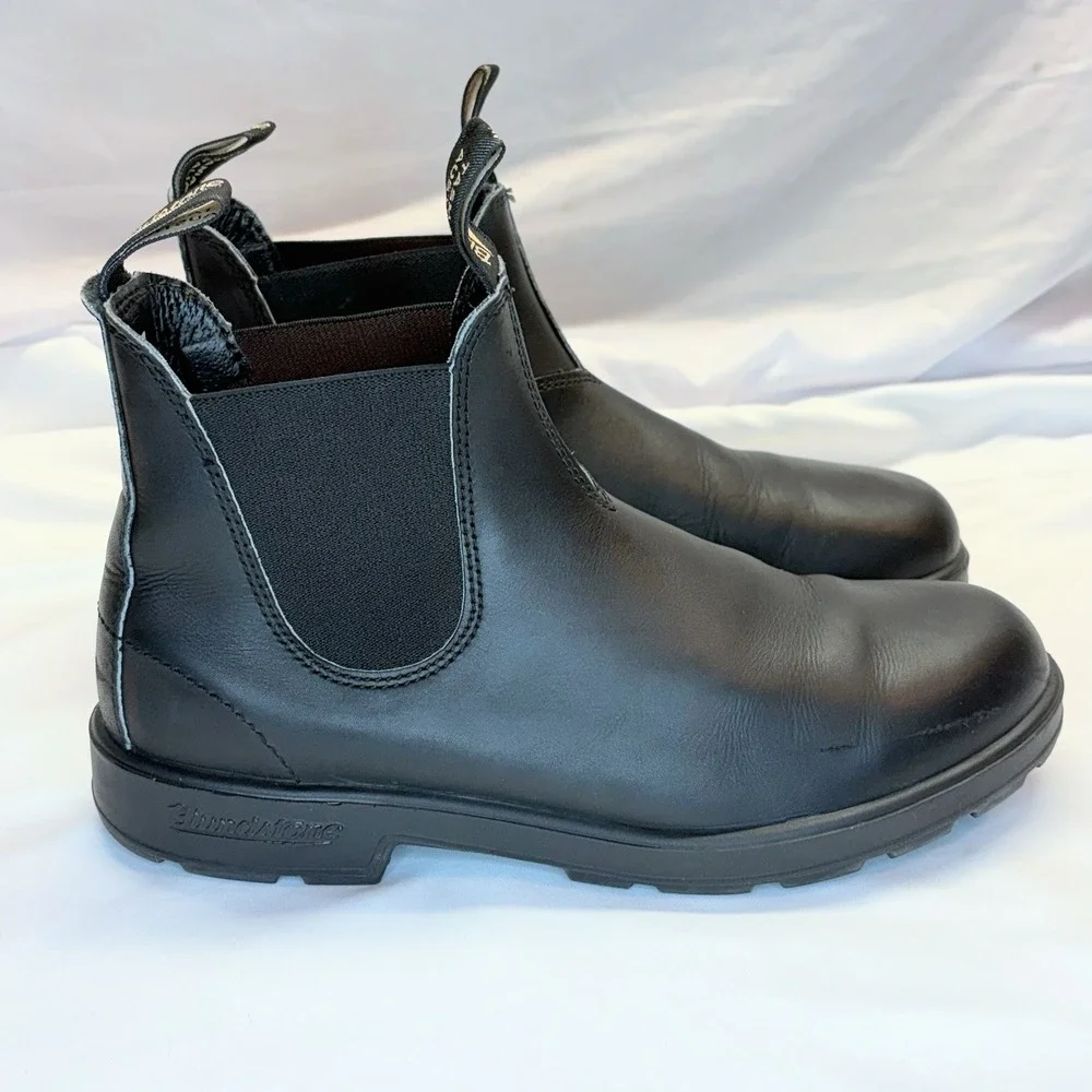 Blundstone Originals 510 Chelsea Boots Black Leather Men's Size US 11